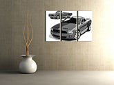 Ročno poslikano slikarstvo POP Art FORD MUSTANG 3 kosi fm2 | različne velikosti